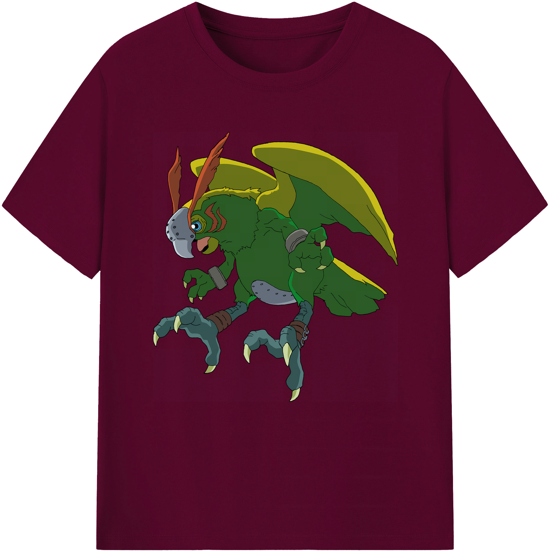 （画像用） Digimon デジタルモンスター/デジモン レディースカジュアルプリントTシャツ（綿100％）